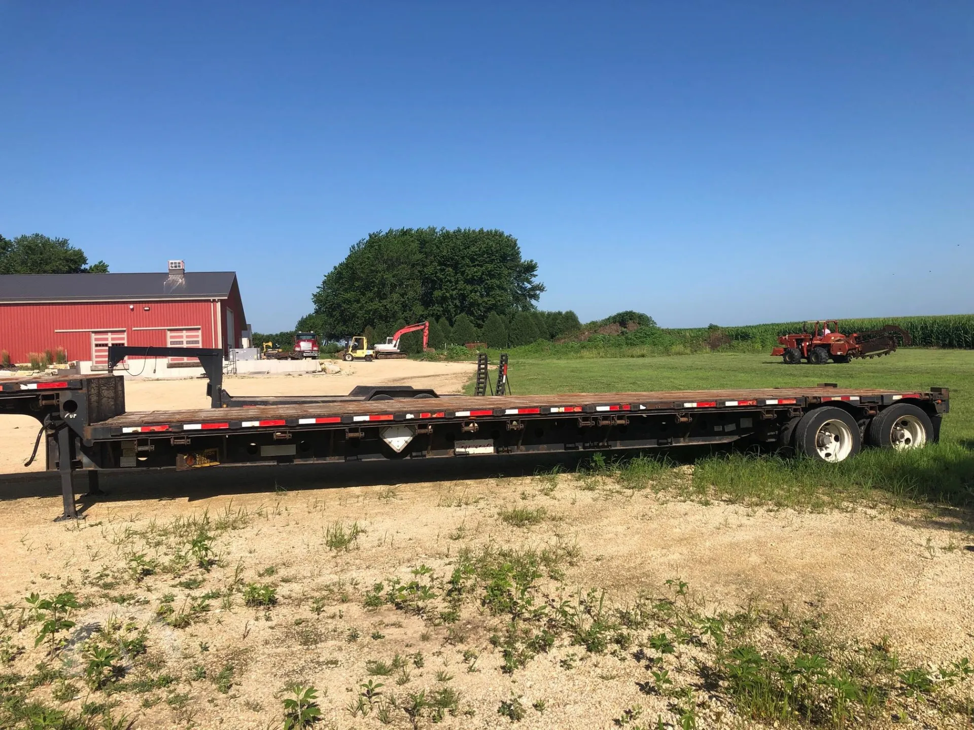 2003 TRANSCRAFT STEP DECK TRAILER