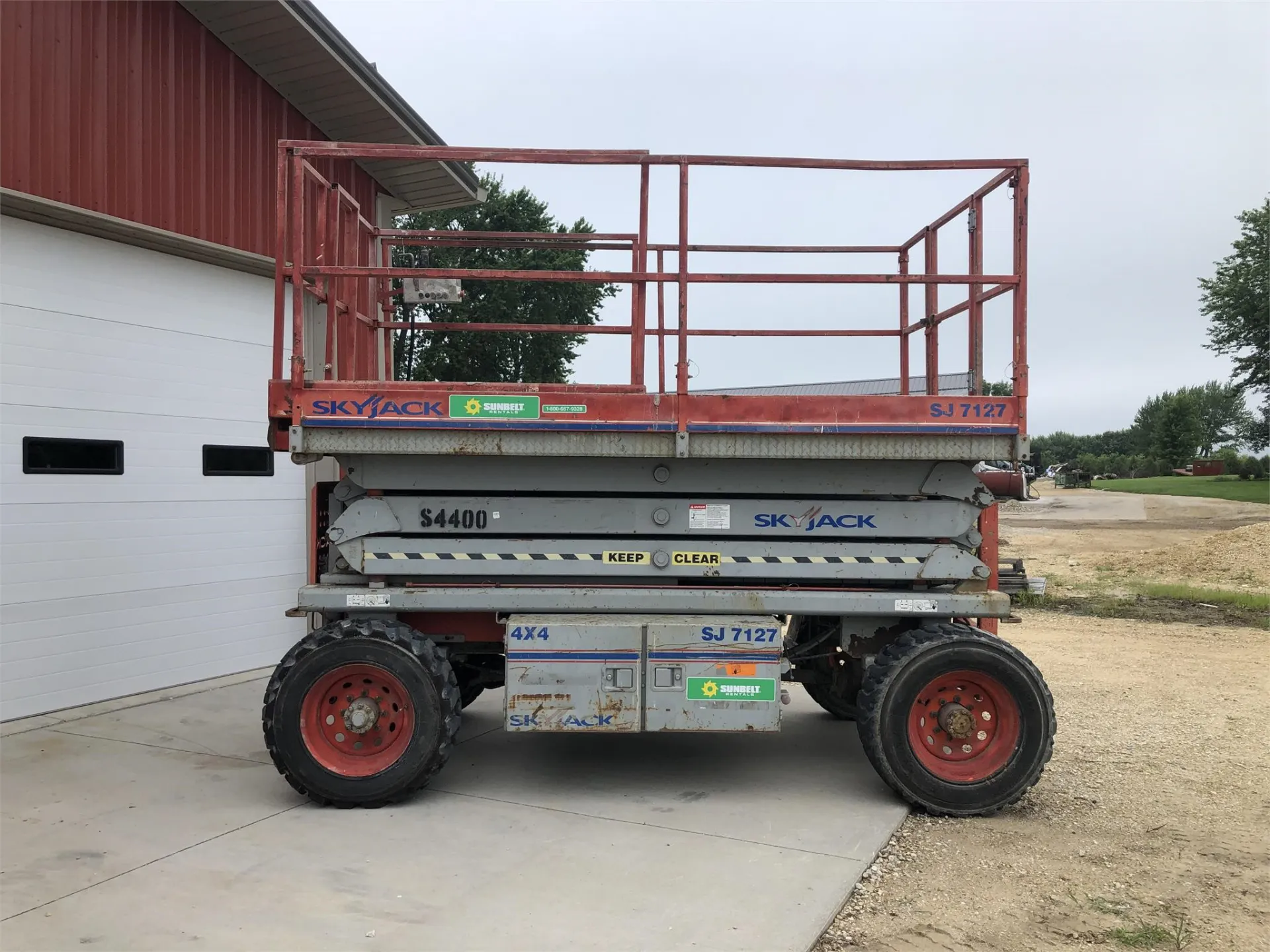 2007 SKYJACK SJ7127RT LIFT