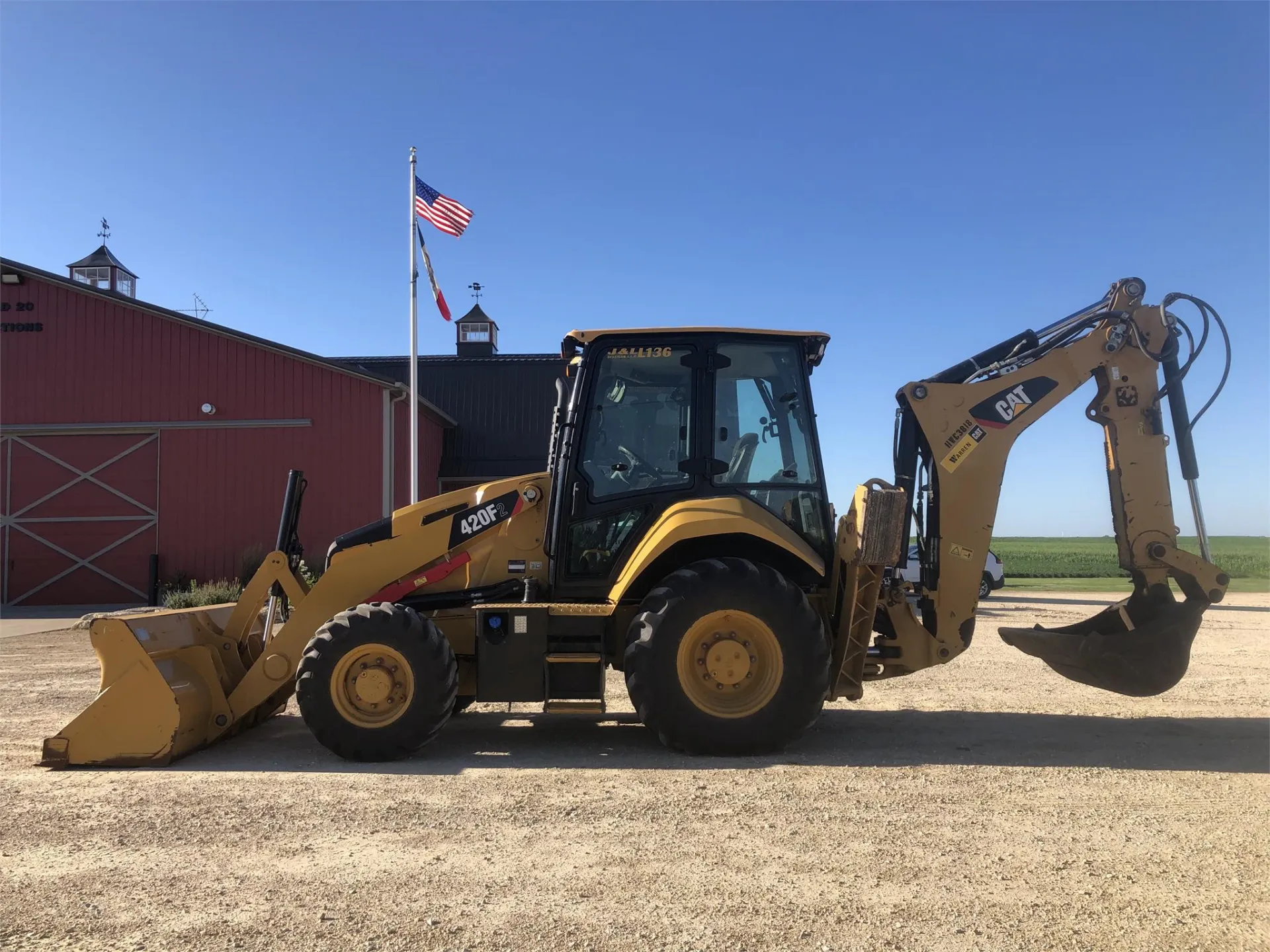 2018 CATERPILLAR 420F2 BACKHOE
