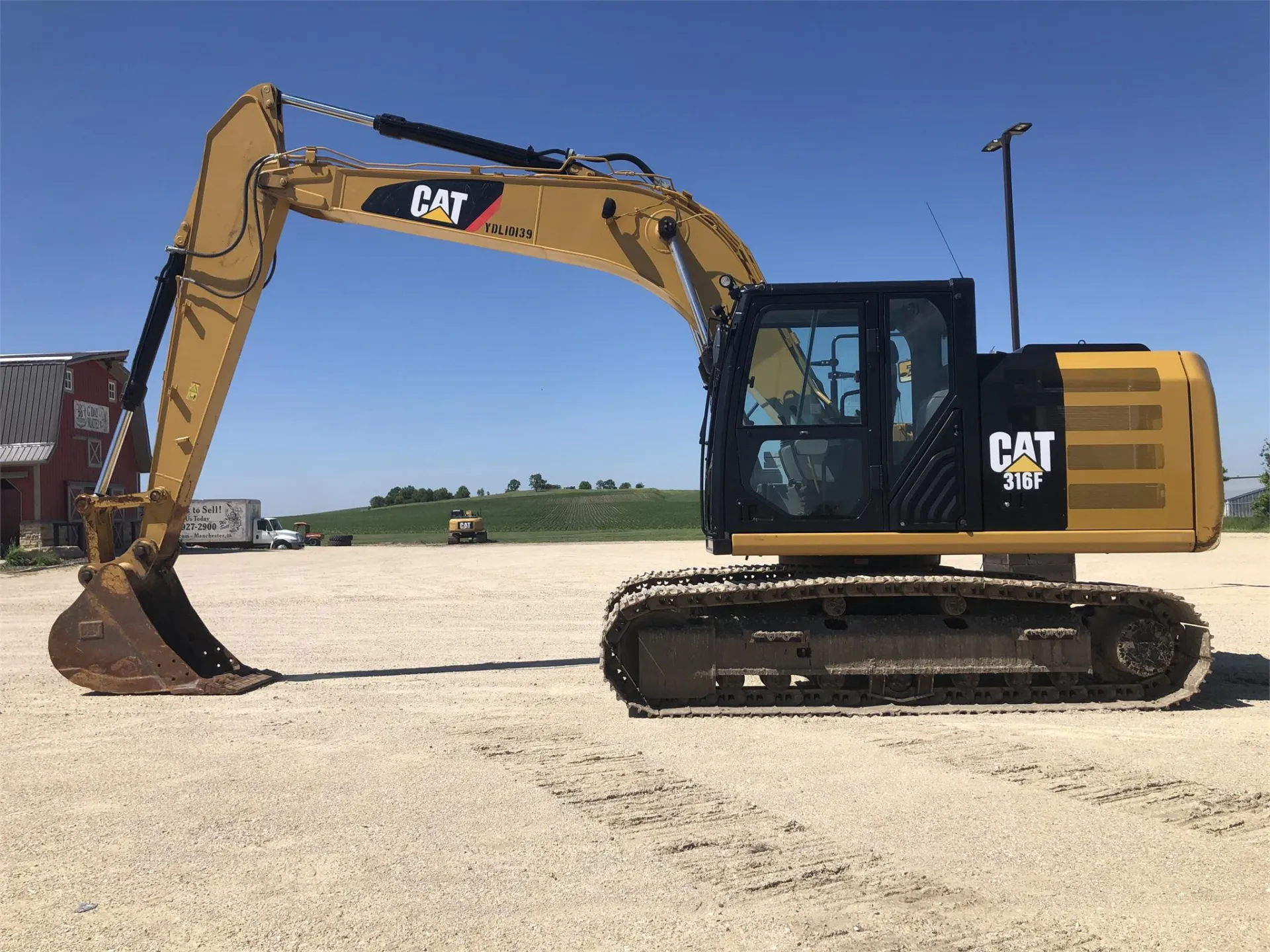 2017 CATERPILLAR 316FL EXCAVATOR