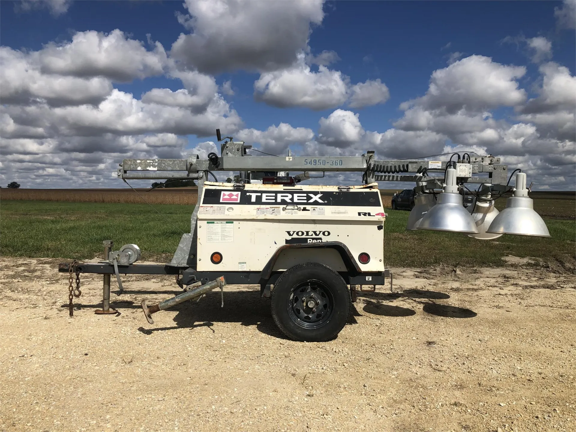2012 TEREX RL4 LIGHT TOWER 458