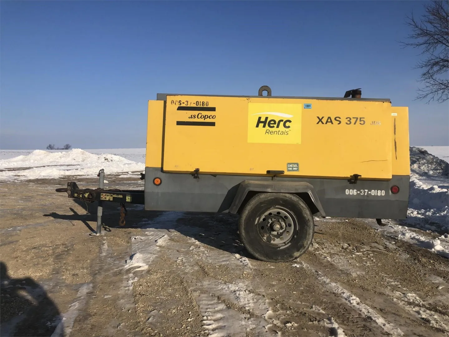 2011 ATLAS COPCO XAS375JD6