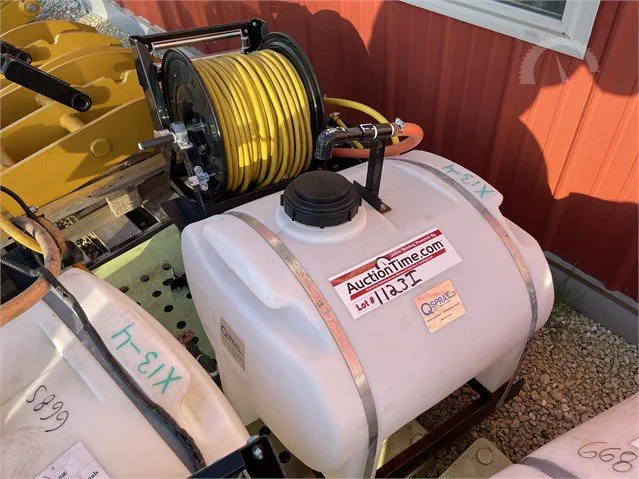 SPRAYER WITH 50 GALLON TANK AND REEL